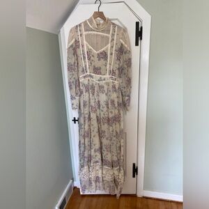 1970’s Gunne Sax full length dress